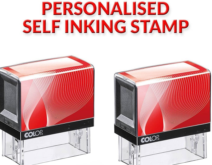 Colop 30 Business Self inking Stamp - 47mm x 18mm