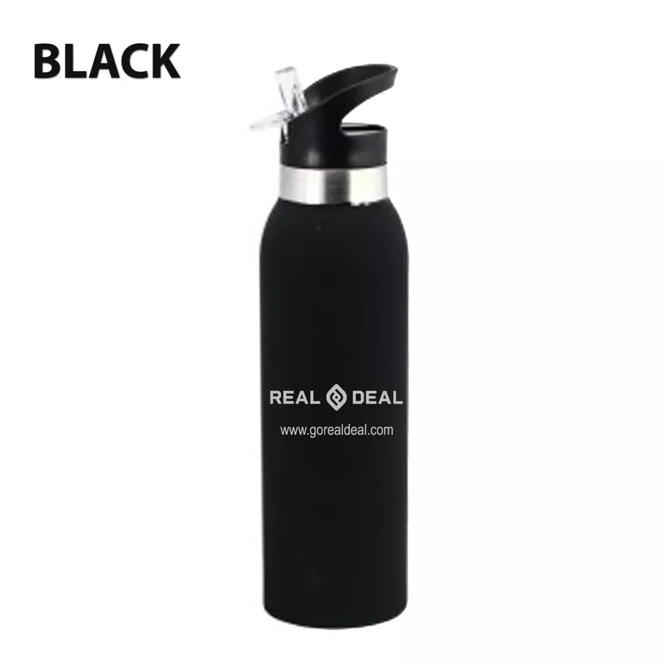 Custom Engraved Personalised Double Walled 500ml Water Bottles Sports and gifts