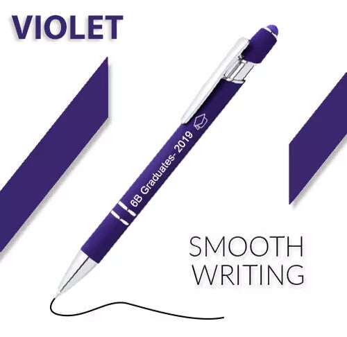 Personalised Metal Stylus Soft-Touch Pen Wedding and Corporate Gifts