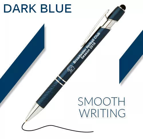 Customized Deluxe Metal Quality Stylus Corporate Gifts Pen Engraved