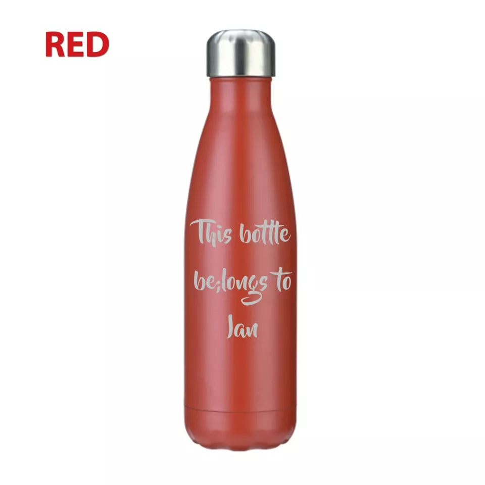 Custom premium Double Walled Water Bottles Gift for all ocassions