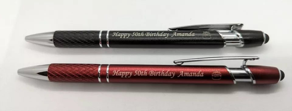 Custom Engraved Pens Gift set in gift box teachers gift