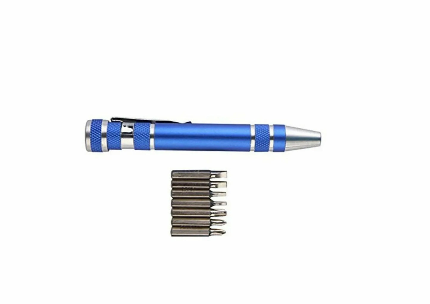 8 in 1 Metal Custom Engraved Handy Screwdriver Mini Gadgets Repair Tools Pen