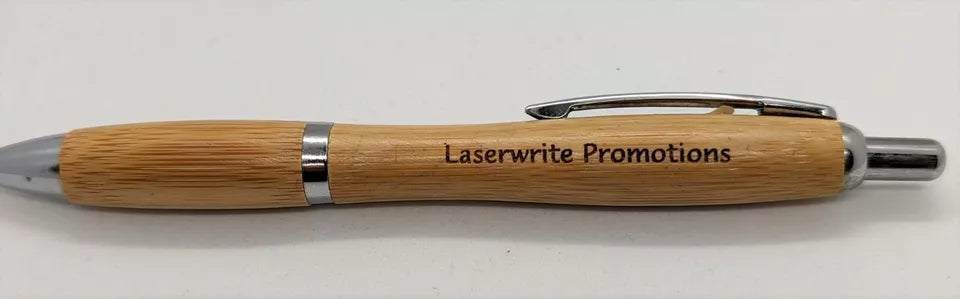 Custom Engraved Wooden Pen in gift box Xmas , bombeniere gift